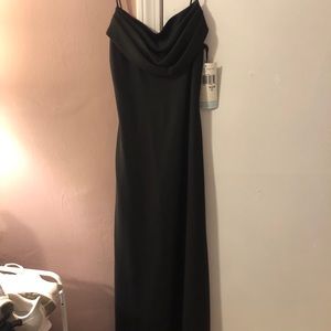 Silk full length dress